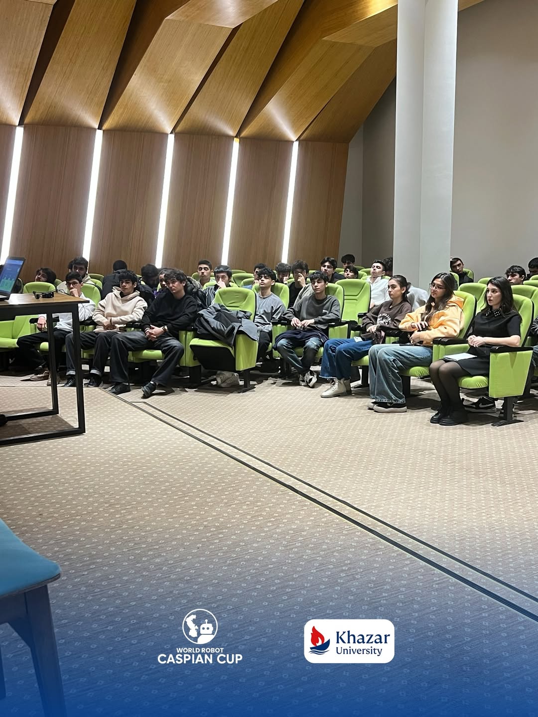 World Robot Caspian Cup 2026 yarış kateqoriyalarının təqdimatı